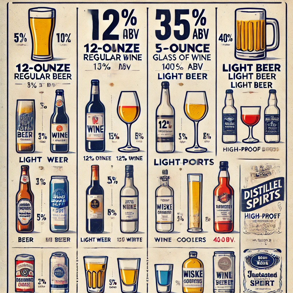 What is the Standard Amount of Alcohol in a Drink?