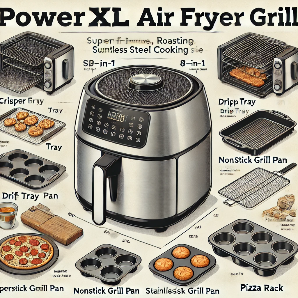 PowerXL Air Fryer Grill Review: Deluxe 8-in-1 Combo